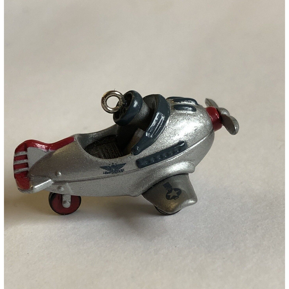 Murray Airplane 1997 Miniature A Series Kiddie Car Hallmark Christmas Ornament - Picture 4 of 12